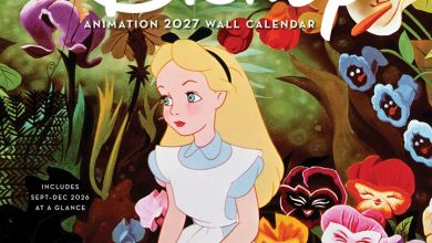 Disney Animation Calendar 2027