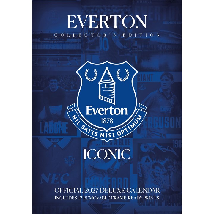 Everton FC Collector’s Edition A3 Calendar 2027