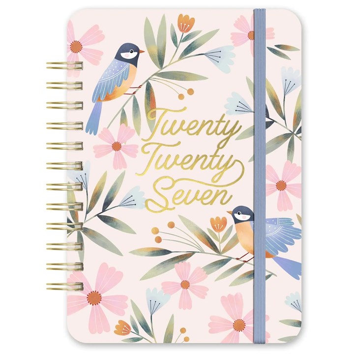 Do It All, Birds & Blooms A5 Planner Diary 2026 – 2027