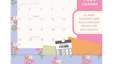 Secret Garden Deluxe Pocket Calendar 2027