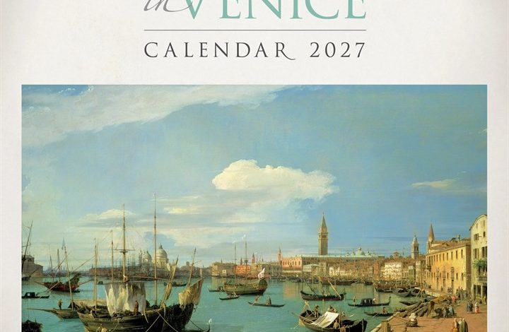 Canaletto in Venice Calendar 2027