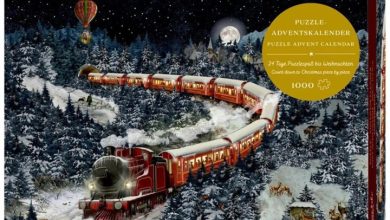 Magical Winter Express Jigsaw Advent Calendar