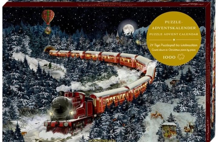 Magical Winter Express Jigsaw Advent Calendar