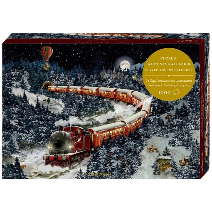 Magical Winter Express Jigsaw Advent Calendar