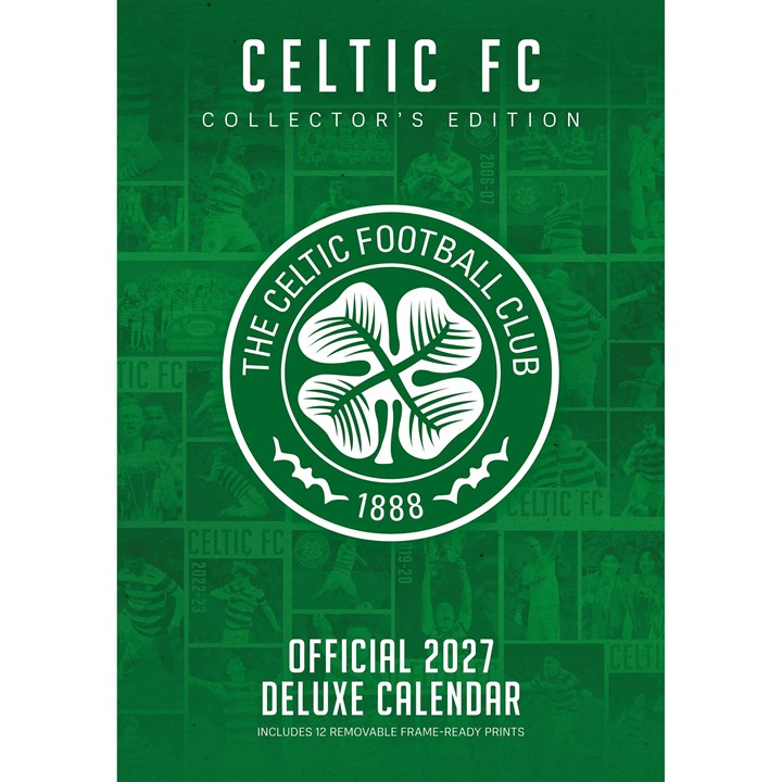 Celtic FC Collector’s Edition A3 Calendar 2027