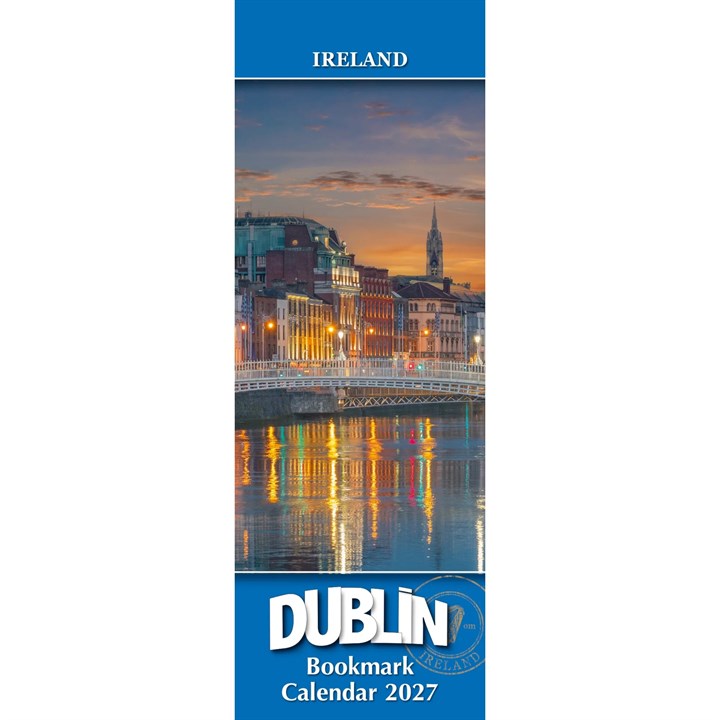 Dublin Bookmark Calendar 2027