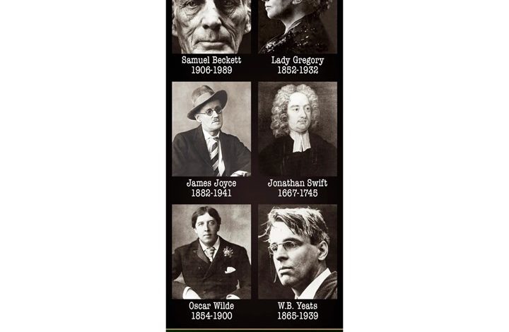 Irish Writers Bookmark Calendar 2027