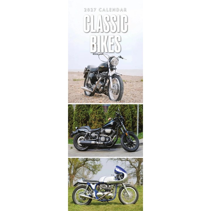 Classic Bikes Silm Calendar 2027