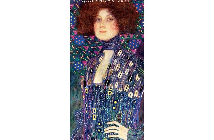 Gustav Klimt Slim Calendar 2027