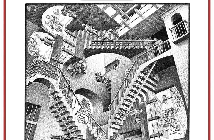 M C Escher Calendar 2027