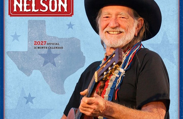 Willie Nelson Calendar 2027