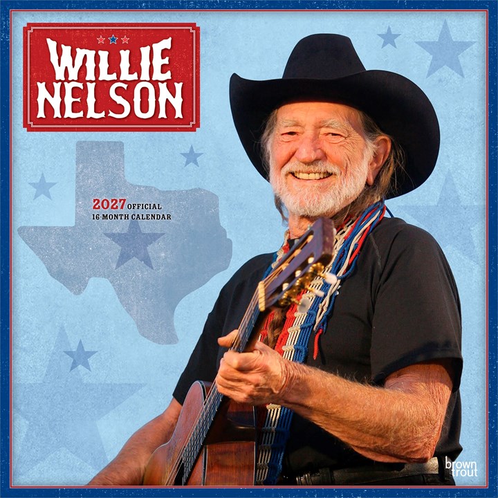 Willie Nelson Calendar 2027