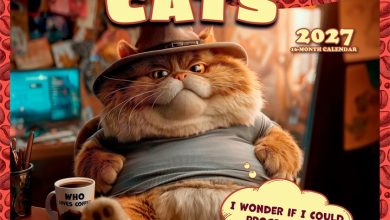 Caffeine Cats Calendar 2027