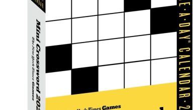New York Times Mini Crossword Desk Calendar 2027