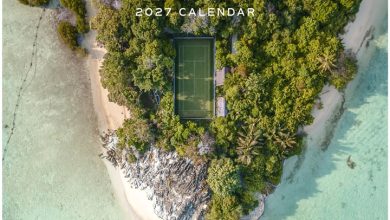 The Tennis Court Calendar 2027