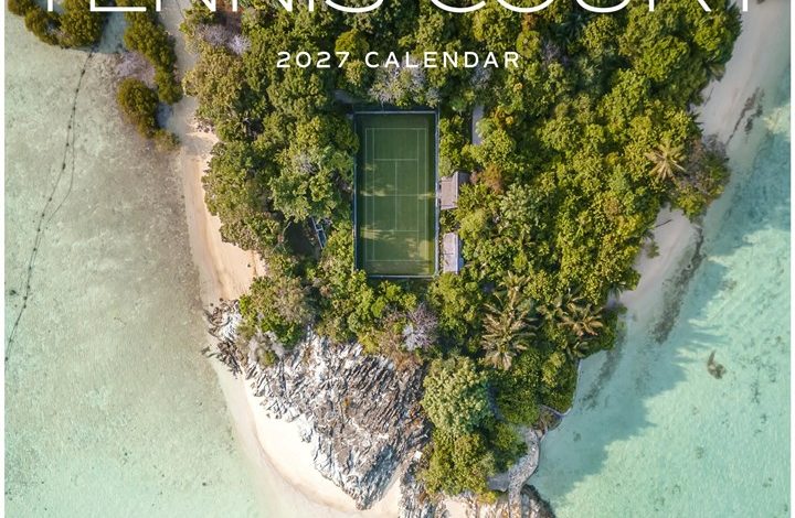 The Tennis Court Calendar 2027