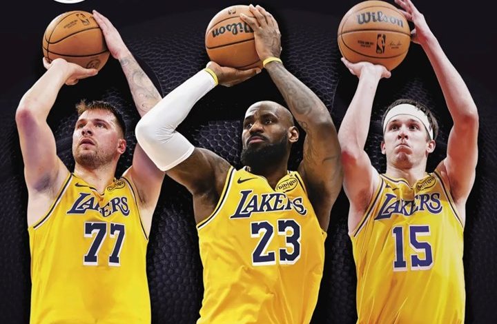 Los Angeles Lakers NBA Calendar 2027