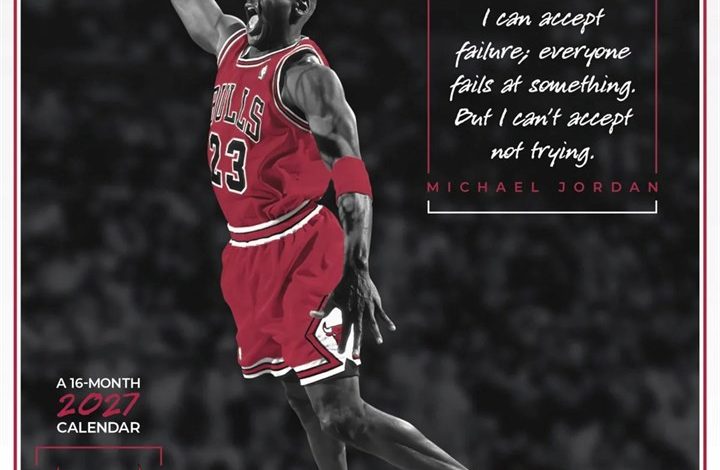Michael Jordan Calendar 2027