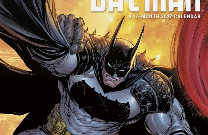 Batman Calendar 2027