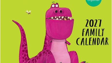 Oi Dinosaurs Family Planner 2027