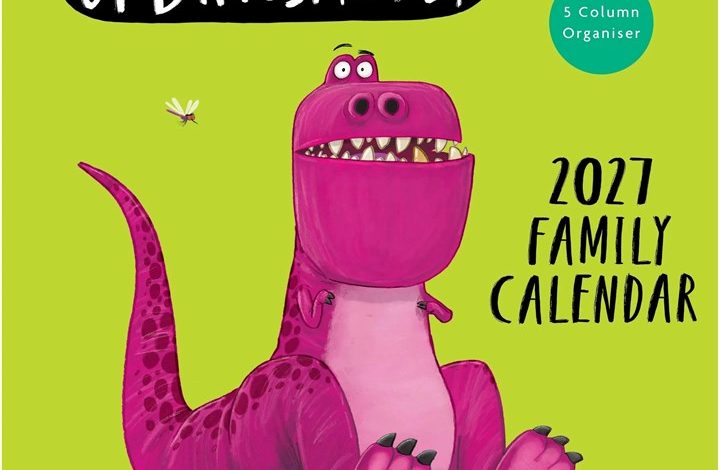 Oi Dinosaurs Family Planner 2027