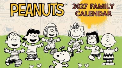 Peanuts A4 Family Planner 2027