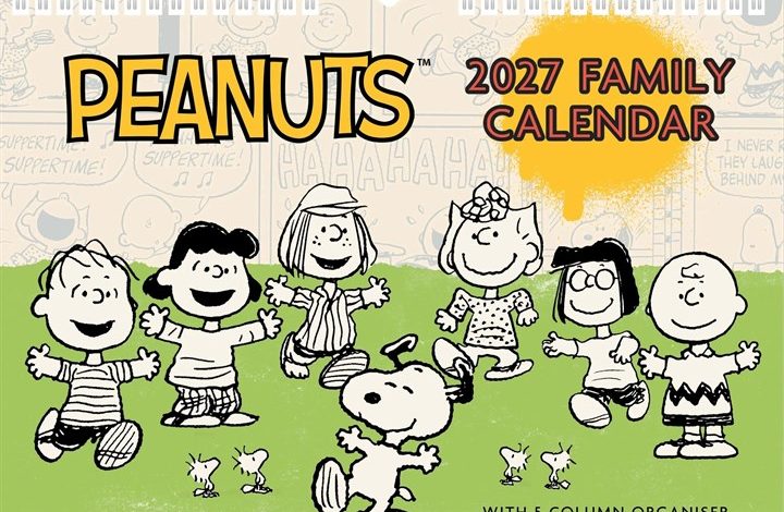 Peanuts A4 Family Planner 2027