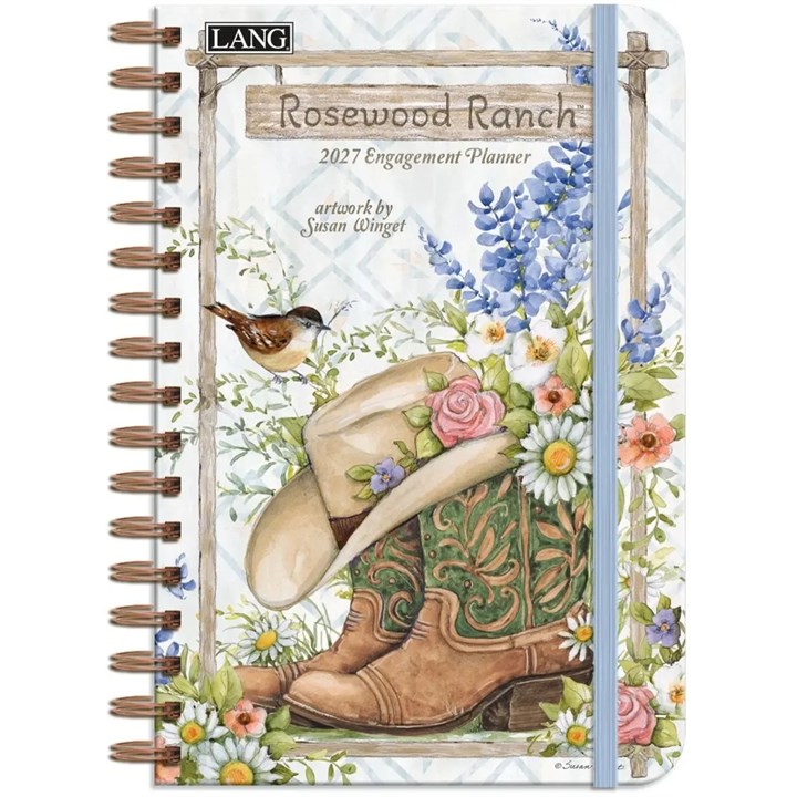 Susan Winget, Rosewood Ranch A5 Diary 2027