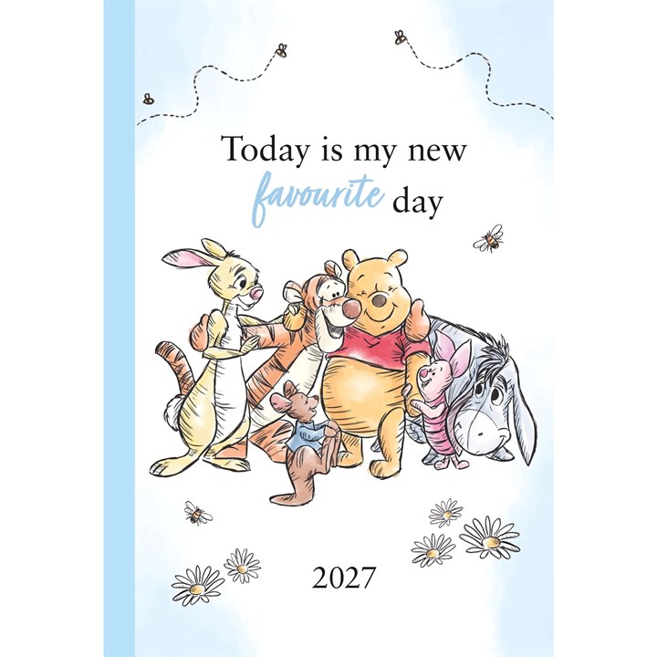 Disney, Winnie The Pooh Classic A5 Diary 2027