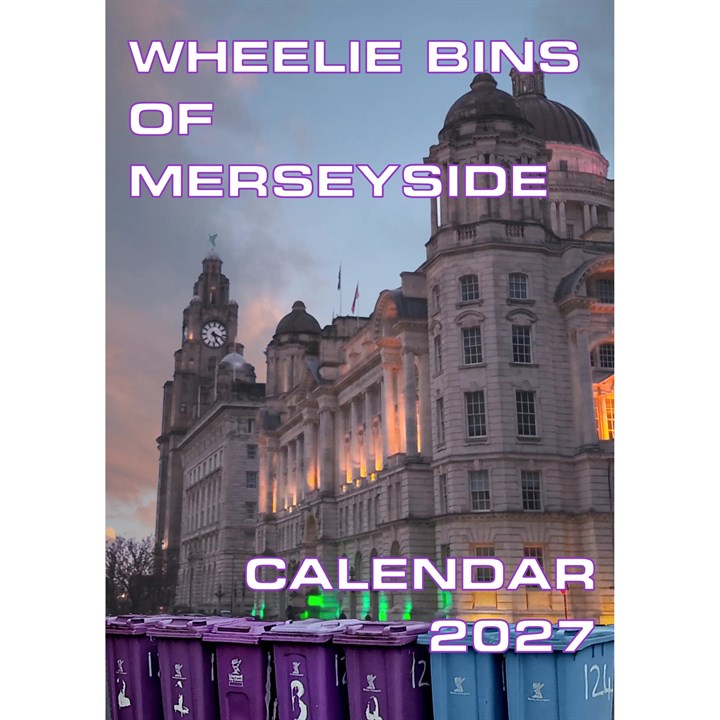 Wheelie Bins of Merseyside A3 Calendar 2027