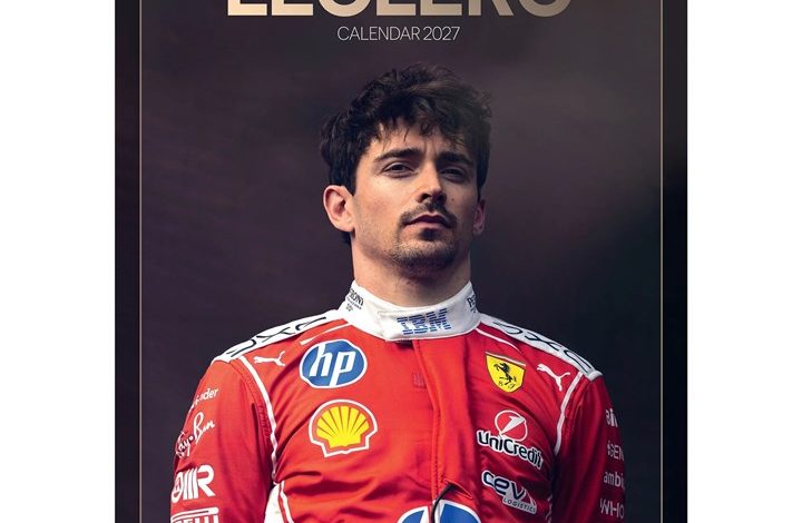 Charles Leclerc A3 Calendar 2027