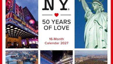I Love NY City Colour Calendar 2027