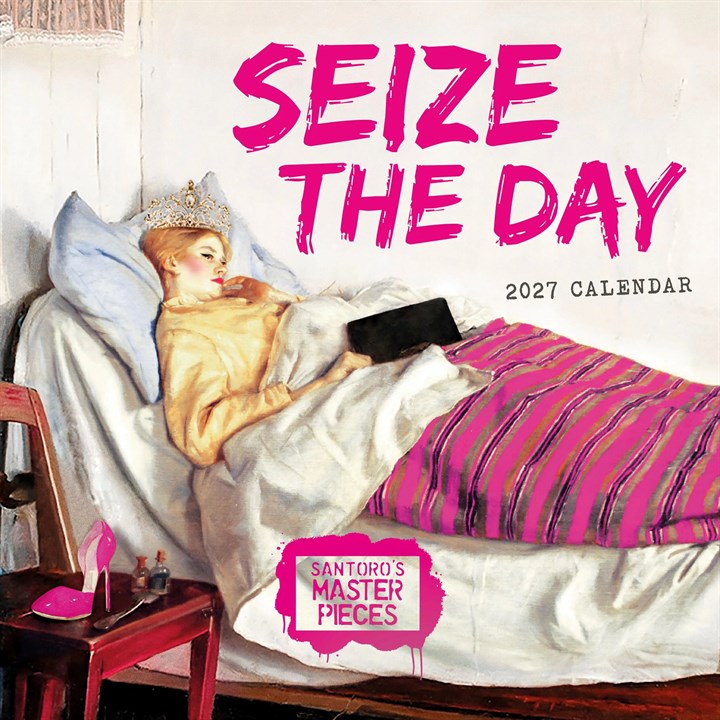 Santoro’s Master Pieces, Seize The Day Calendar 2027