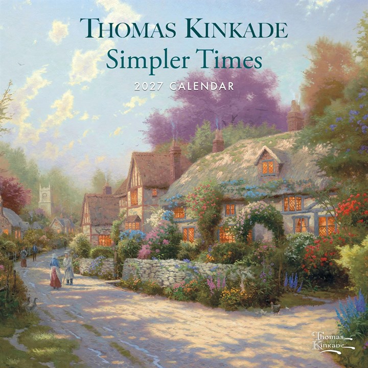 Kinkade, Simpler Times Calendar 2027