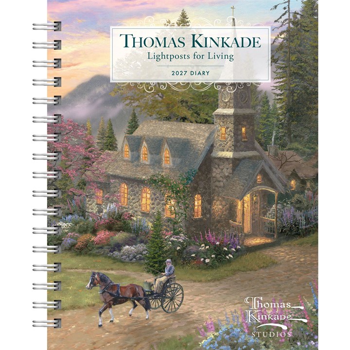 Kinkade, Lightposts for Living Deluxe Diary 2027