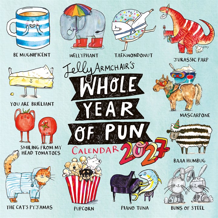 Jelly Armchair, Whole Year of Pun Calendar 2027