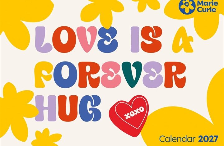 Marie Curie A4 Calendar 2027