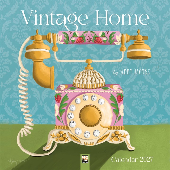 Vintage Home Calendar 2027