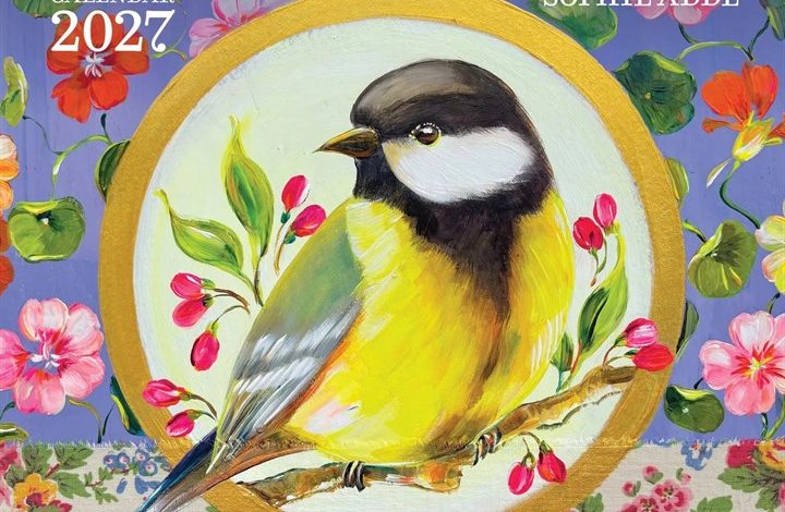 Garden Birds Mini Calendar 2027