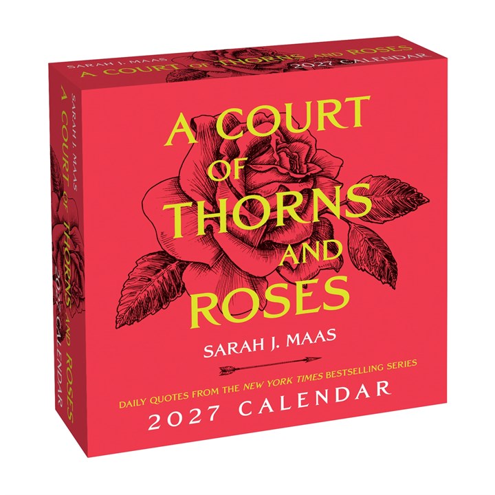 A Court of Thorns and Roses Desk Calendar 2027