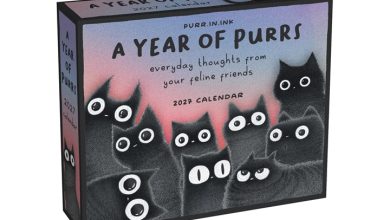 A Year of Purrs Desk Calendar 2027
