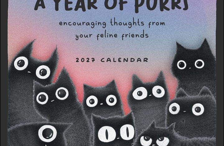 A Year of Purrs Calendar 2027
