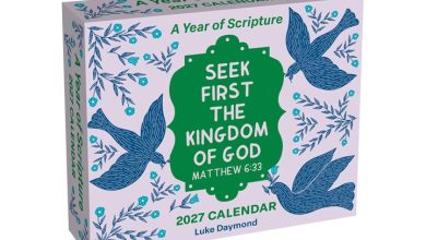 A Year of Scripture Desk Calendar 2027