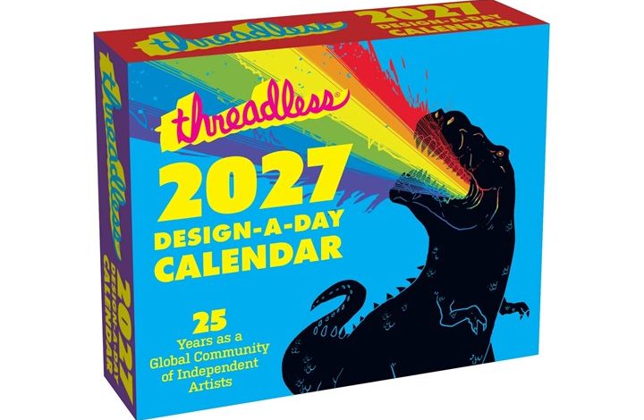 Threadless Desk Calendar 2027