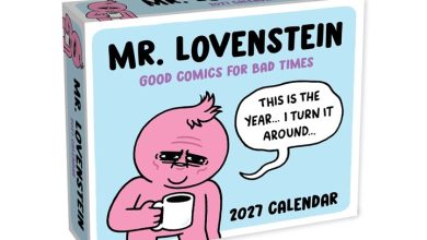 Mr Lovenstein Desk Calendar 2027