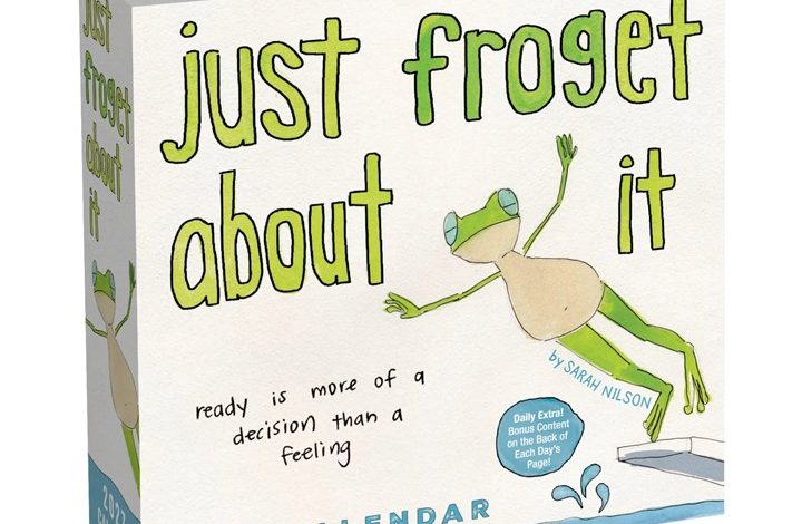 Just Froget About It Desk Calendar 2027