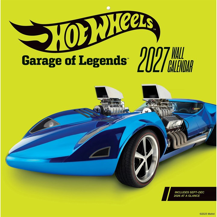 Hot Wheels, Garage of Legends Calendar 2027