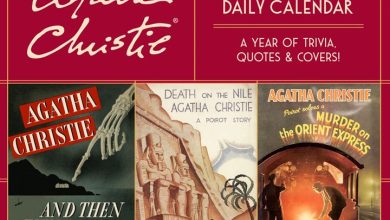 Agatha Christie Desk Calendar 2027