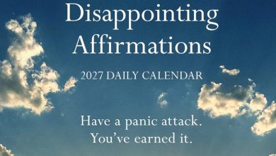 Disappointing Affirmations Desk Calendar 2027