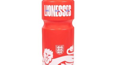England Lionesses Red Water Bottle
